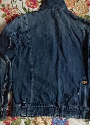 Брендова фірмова джинсова куртка g-star raw 70's western jacket,оригінал.4 фото