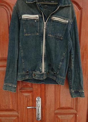 Брендова фірмова джинсова куртка g-star raw 70's western jacket,оригінал.2 фото