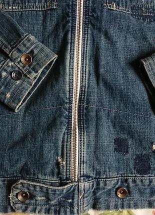 Брендова фірмова джинсова куртка g-star raw 70's western jacket,оригінал.5 фото