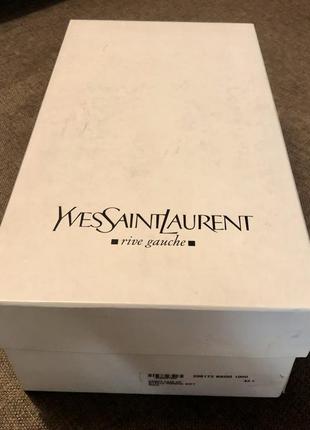 Туфли лакированные yves saint laurent8 фото