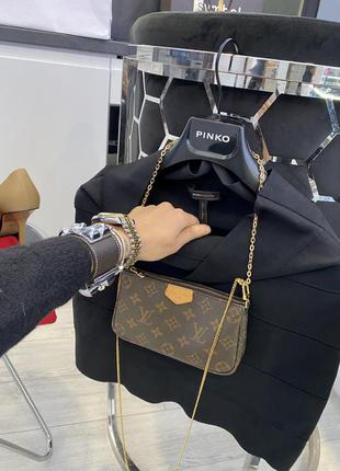 Оригинальная сумочка клатч канва моноограмма louis vuitton6 фото