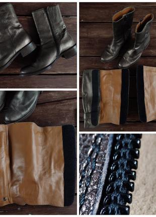 Шкіряні чоботи-трансформери від люксового бренду dyva7 фото