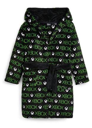 Халат теплый велсофт пушистый флис для мальчиков xbox primark