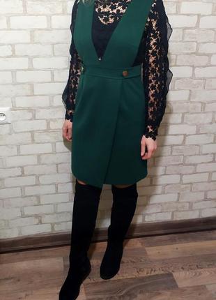 Женский теплый сарафан