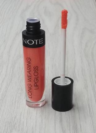 Блиск для губ note long wearing lipgloss тон 081 фото