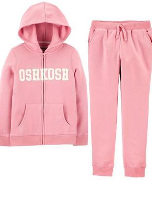 Спортиынвй костюм на флисе для девочки oshkosh