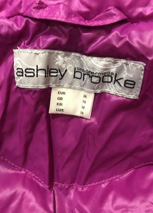 Шикарная куртка пуховик ashley brooke3 фото