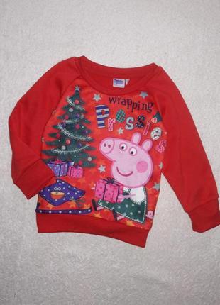 Новорічний светр, новорічний світшот на 3 -4 роки
