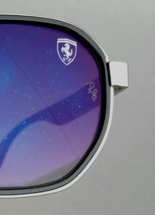 Ray ban ferrari очки унисекс солнцезащитные с зеркальным напылением9 фото