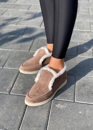 Женские угги ugg бежевые