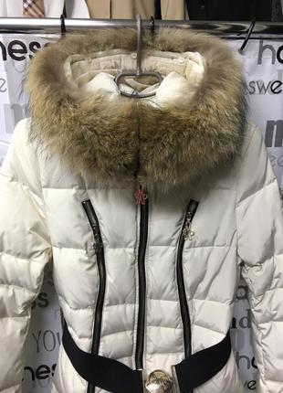 Куртка пуховик, натуральный пух 100% monkler