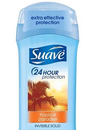 Американський дезодорант-антиперспірант suave tropical paradise,34g