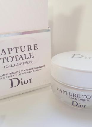 Dior capture totale c.e.l.l. energy eye cream - укрепляющий крем для глаз