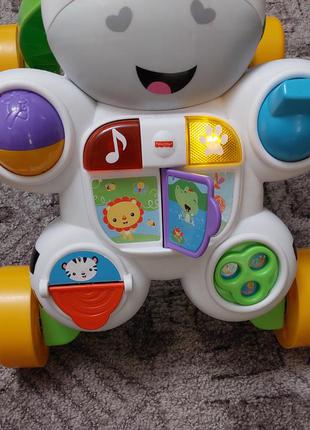 Ходунки зебра ,fisher-price.5 фото