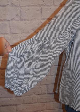 Блуза свободного кроя с объемными рукавами "maeve"4 фото