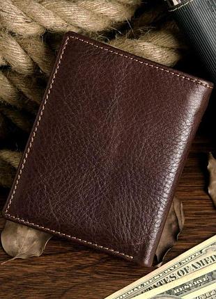 Гаманець чоловічий vintage 14130 коричневий