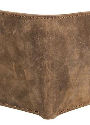 Кошелек мужской vintage 14226 коричневый4 фото