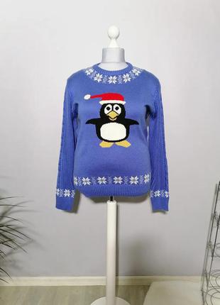 Christmas jumper з пінгвіном 🐧🌠