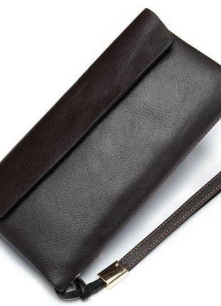 Клатч унісекс vintage 14903 коричневий