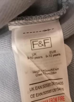 Набір футболка та безрукавка на вік 9 10 років фірми f f.2 фото