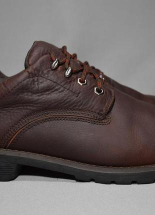 M&s waterproof туфли ботинки мужские кожаные непромокаемые. оригинал. 46 р./31 см.1 фото
