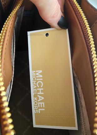 Жіноча брендова сумка michael kors emilia satchel small оригінал сумочка майкл мішель корс на подарунок дружині подарунок дівчині8 фото