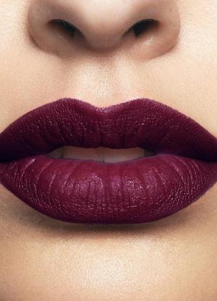 Жидкая матовая губная помада oriflame the one lip sensation сливовое вино3 фото