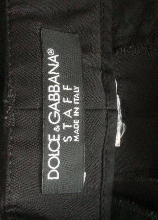 Зауженные брюки бренда dolce & gabbana, италия9 фото