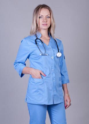 Качественный медицинский женский костюм размер 42-64