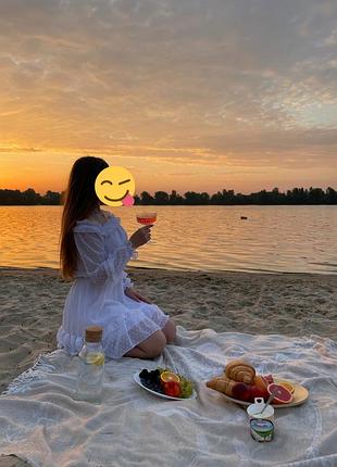 Белоснежное платье