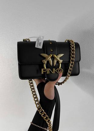 Брендовая черная шикарная сумочка с золотой цепью відомий бренд жіноча чорна шикарна сумка10 фото