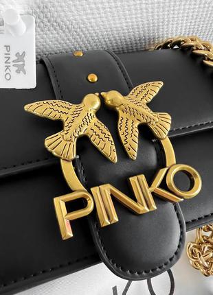 Брендовая черная шикарная сумочка с золотой цепью відомий бренд жіноча чорна шикарна сумка6 фото