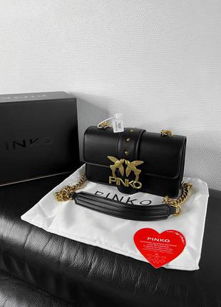Брендовая черная шикарная сумочка с золотой цепью відомий бренд жіноча чорна шикарна сумка9 фото