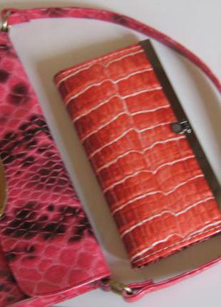 Стильный набор: клатч+кошелек!