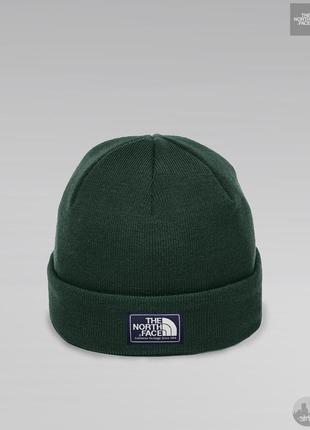 Шикарна шапка унісекс зимова тнф the north face classic beanie