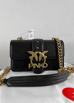 Брендовая черная шикарная стильная сумочка с золотой цепью відомий бренд жіноча чорна шикарна елегантна сумка7 фото