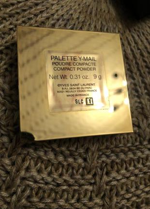 Nwob ysl palette y-mail poudre compacte compact powder rare2 фото