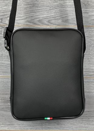 Мужская барсетка puma черная сумка на плечо3 фото