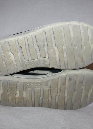 Демисезонные ботинки фирмы ecco 35 размера по стельке 22,5 см. вся стелька c загибом 23,5 см.6 фото