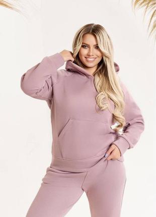 Тёплый спортивный костюм plus-size5 фото