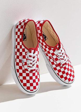 Легендарні кеди vans checkboard authentic\оригінал \24см2 фото