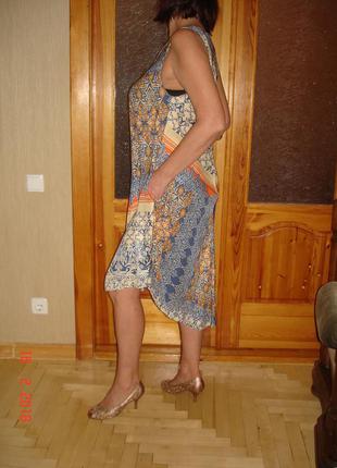 Платье zara р.l асимметрия5 фото