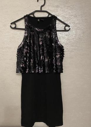 Нарядная майка в пайетках от h&m (conscious collection)
