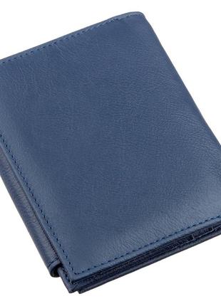 Небольшой женский кошелек st leather 18928 синий2 фото