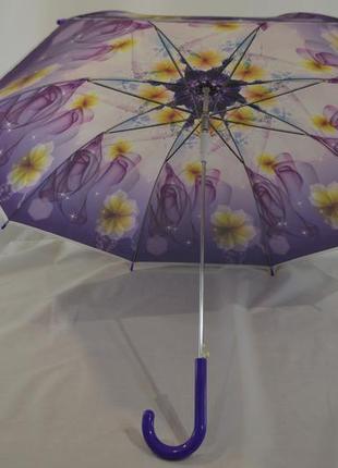 Барвистий, молодіжний зонт трость на 8 спиць від фірми "monsoon"5 фото