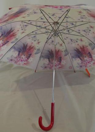 Красочный, молодежный зонт трость на 8 спиц от фирмы "monsoon"5 фото