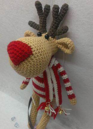 Мягкая игрушка олень, новогодний олень ❤️