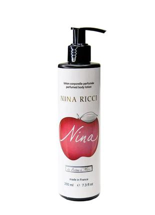 Арфюмированный лосьон для тела nina ricci nina, 200 мл