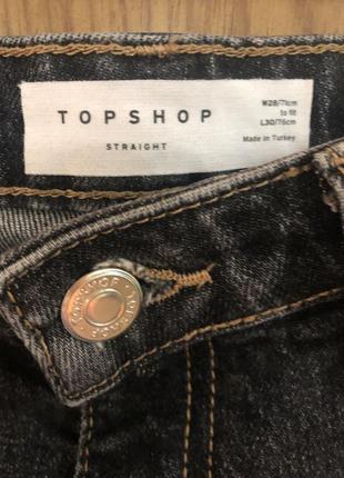 Джинсы topshop straight5 фото