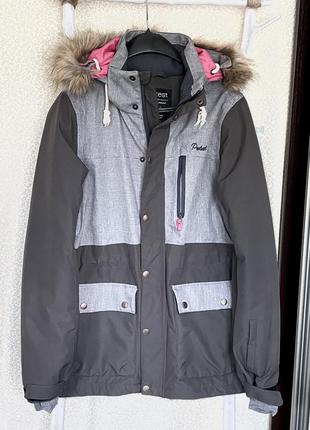 Зимняя тёплая куртка парка горнолыжная курточка зимова тепла горнолижна